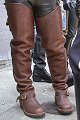 Wesco Big Boss Crotch-high Boots - in Cappuccino
