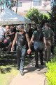 A large group of leather and bootmen attended the event.