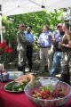 There was a wonderful selection of food and beverages.