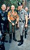 Latex and Leather together with - Rubber boots, Wescos and Chippewas
