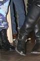 Carolina Jump Boots and Wesco Boss Boots with Redwings in the rear
