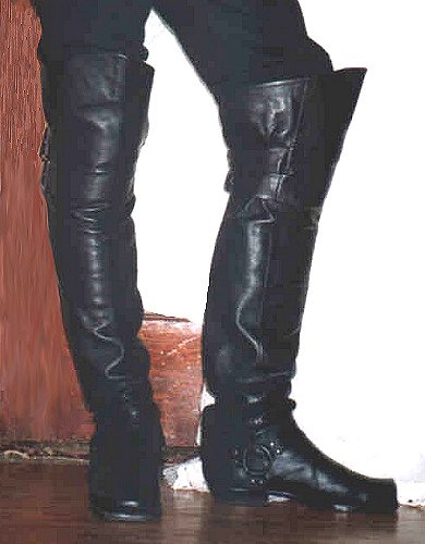 Argentine knee-high boots