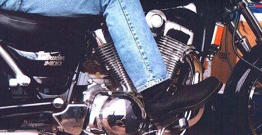 Engineer on bike