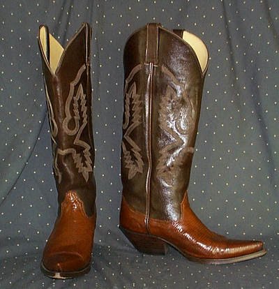 Lizard Cowboy Boots
