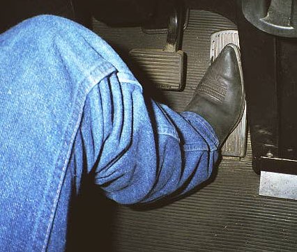 Boots on the Pedal