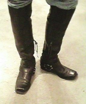 Fluevog Harness Boots
