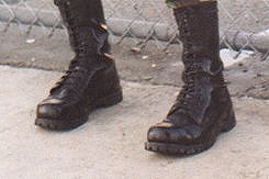 Military boots