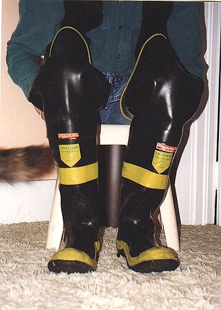 Chieftan Fireman's Boots