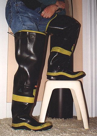 Chieftan Fireman's Boots