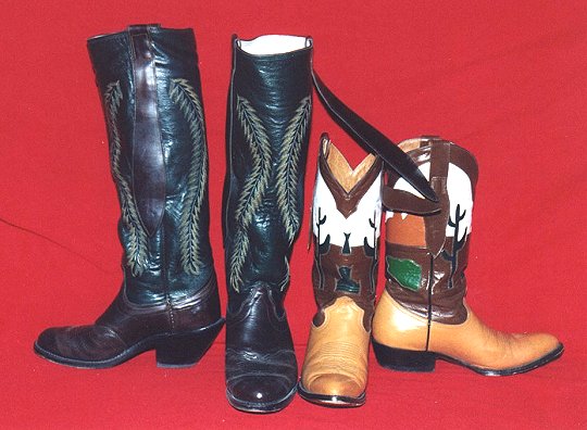 Boots with Mule Ears