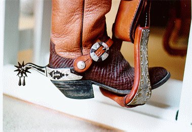 Paul Bond Boots With Spurs