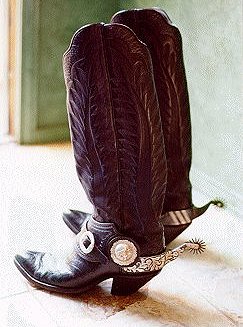 Paul Bond Boots with Spurs