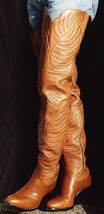 Thigh High Cowboy Boots