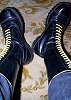 20 Hole Black Ranger Boots - 5 photos