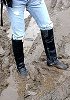 Harness Boots in Mud - 2 photos