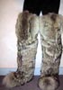 Coyote Fur Boots - 2 photos