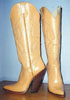 Western Ranch Tall Heeled Cowboy Boots