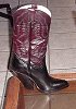 Western Ranch High Heeled Boots