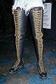 A close up shot of Keith's - crotch high Jobmasters
