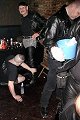 Bootblack Marc working on Gunter's crotch highs
